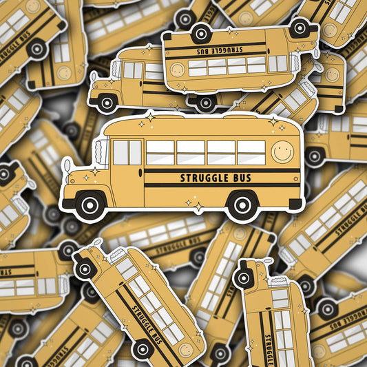 Sonny Rising - Vinyl Decal Struggle Bus