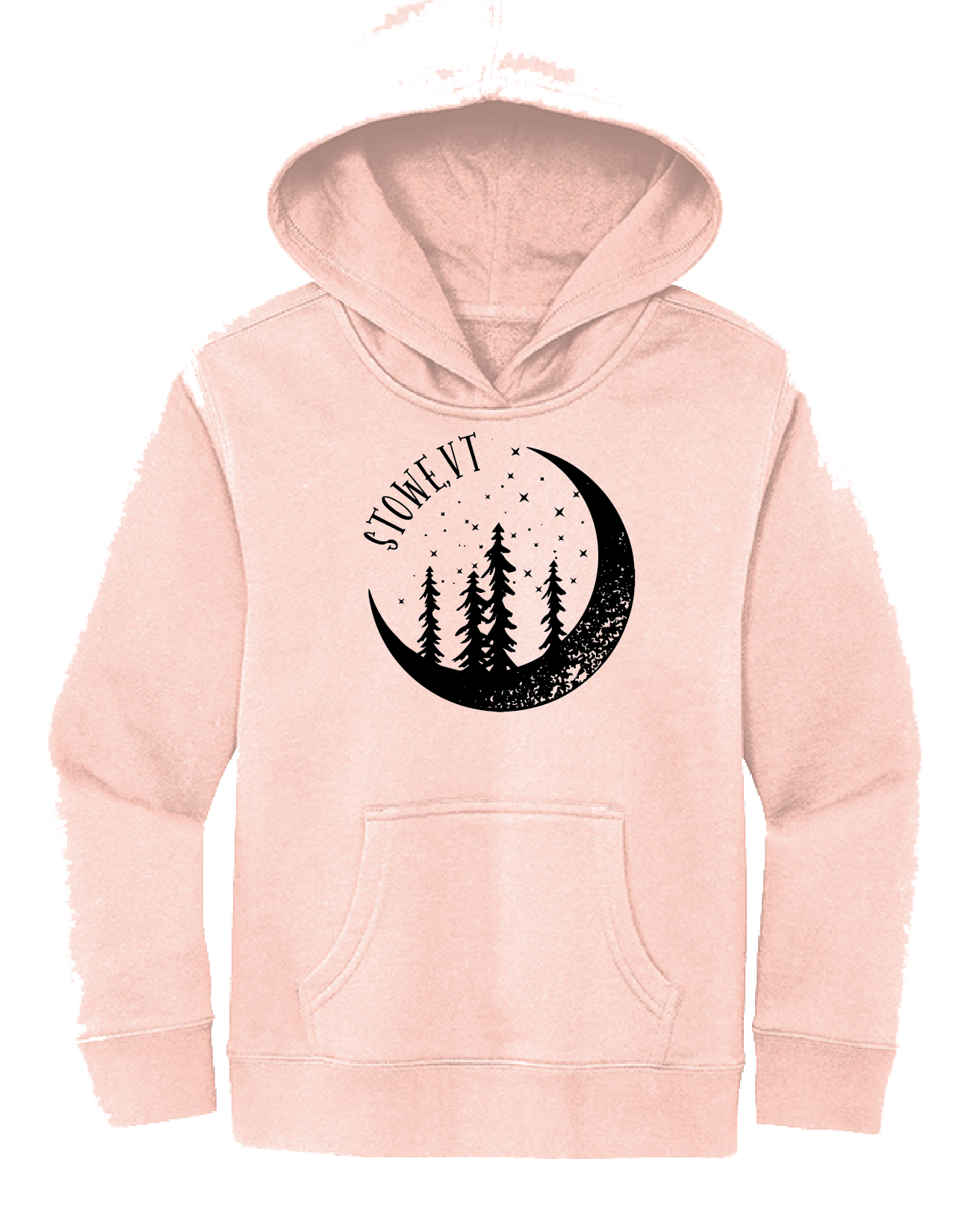 Moon & Stars-Youth Hooded Pullover