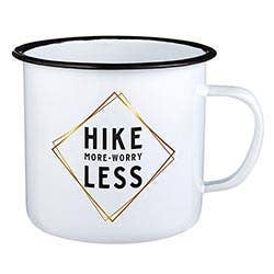 24oz Enamel Mug-Hike More