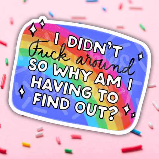 Sprinkles Studios - FAFO Vinyl Sticker