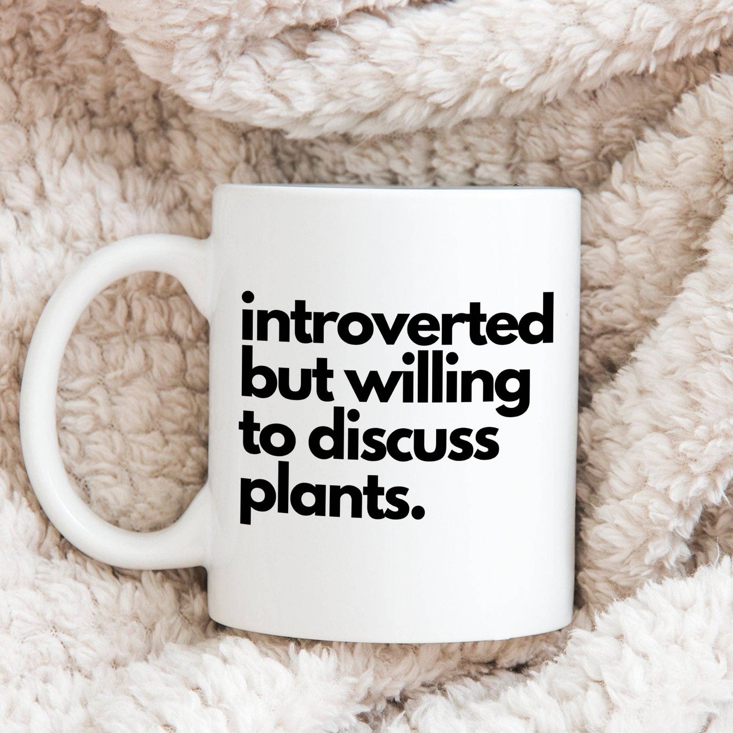 Willing To Discuss Plants Mug