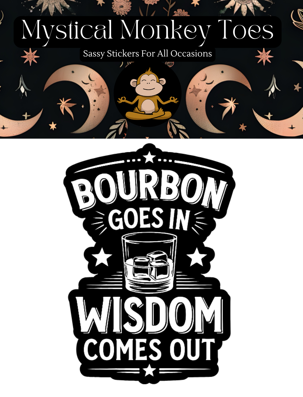 Funny Bourbon Goes In