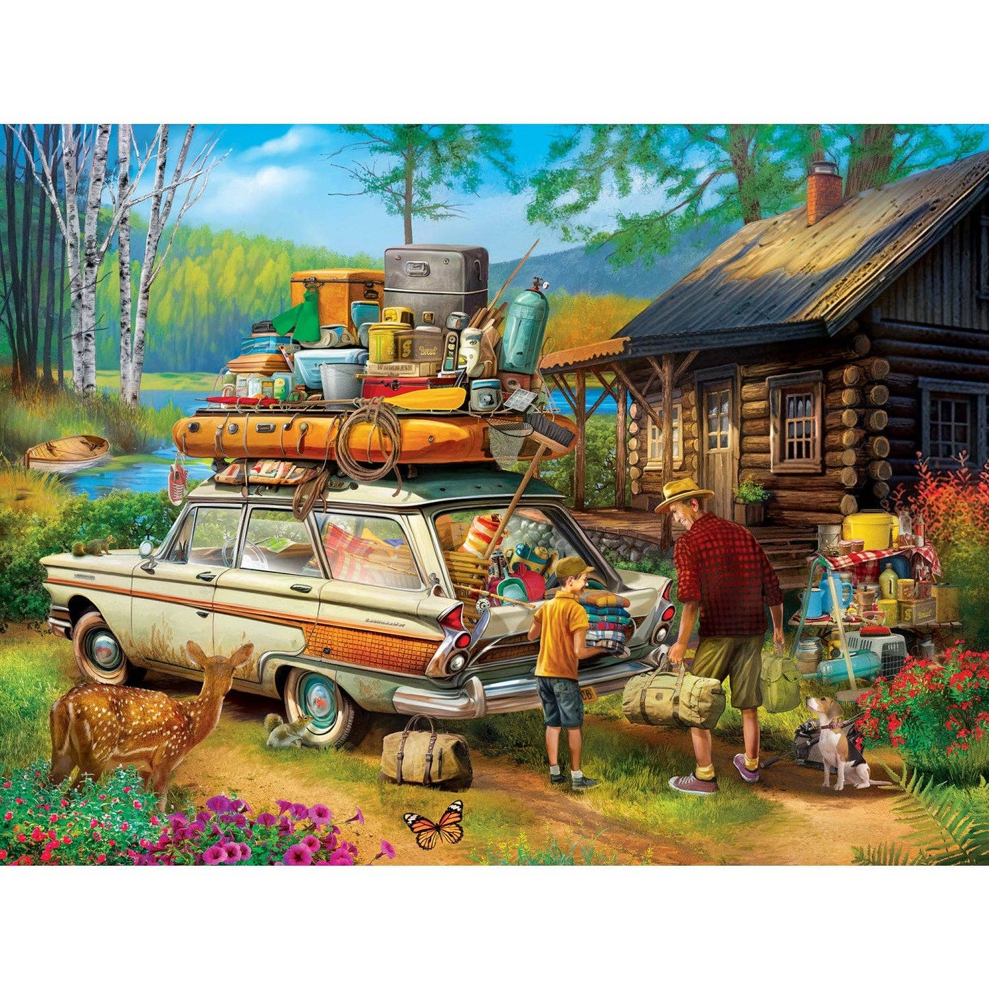 Unpacking Memories 300 Piece EZ Grip Puzzle