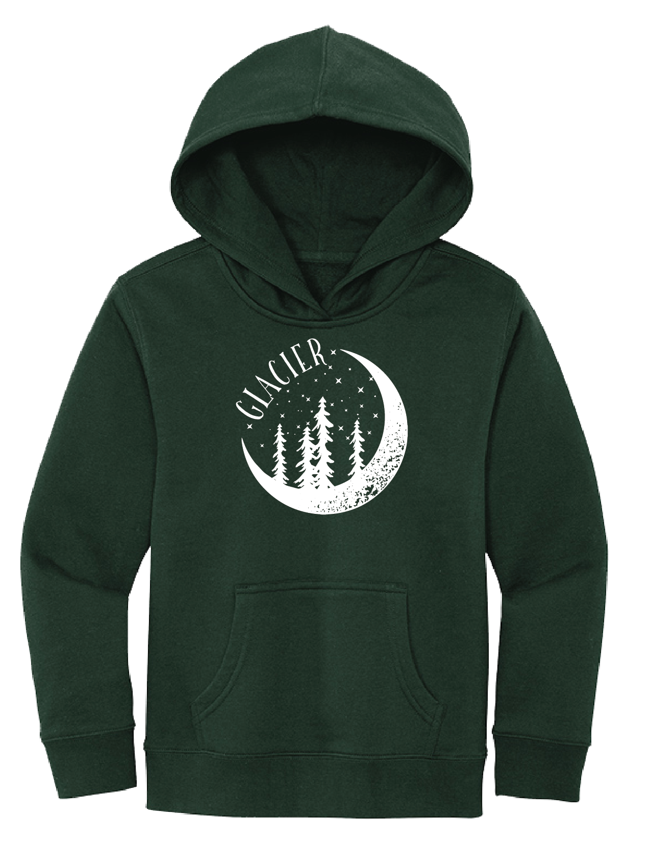 Moon & Stars-Youth Hooded Pullover