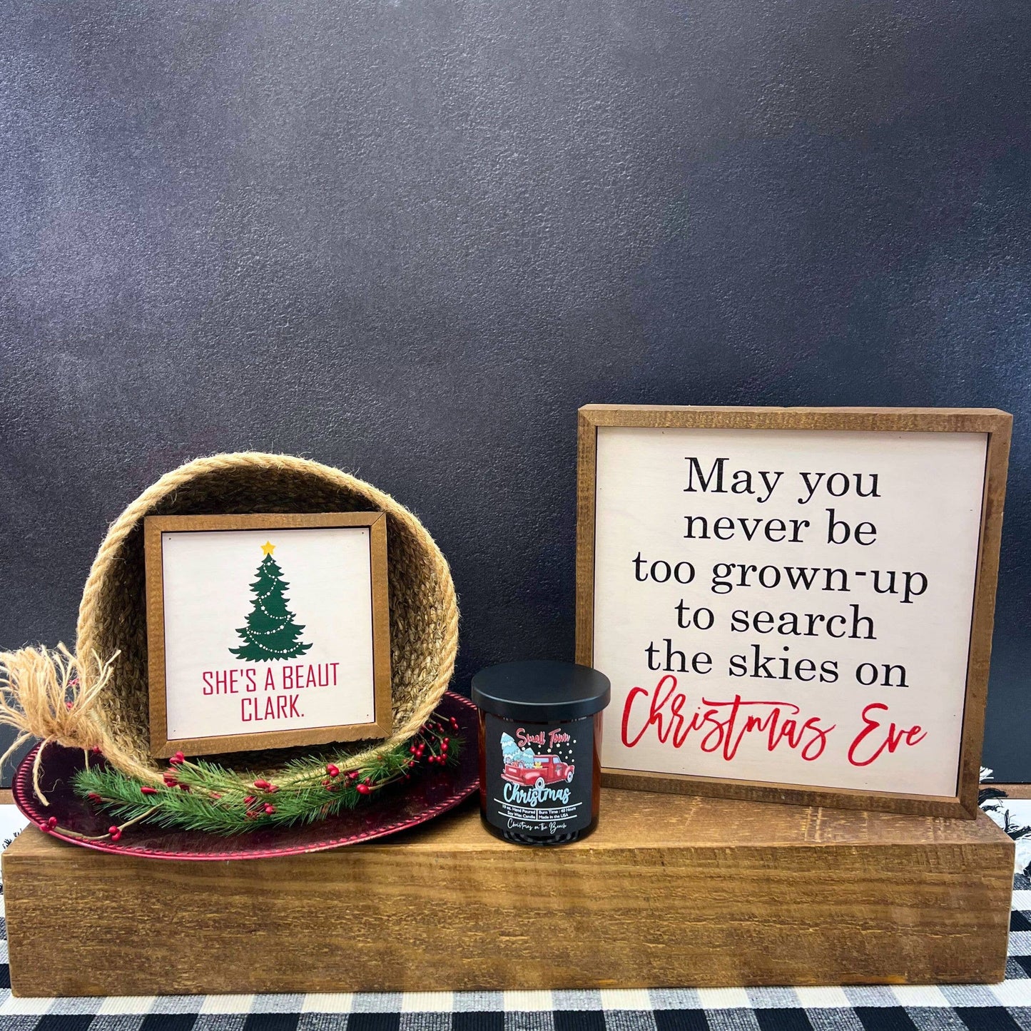Small Town Christmas - Christmas Candle