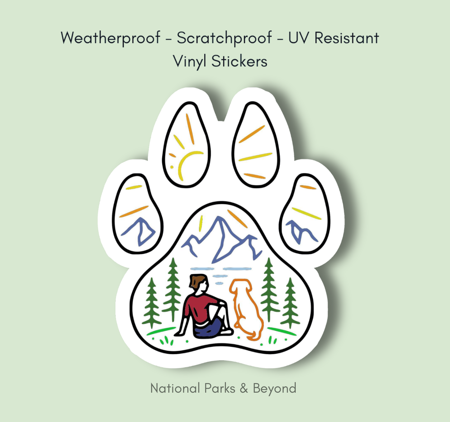 Mountain Moments Dog Paw