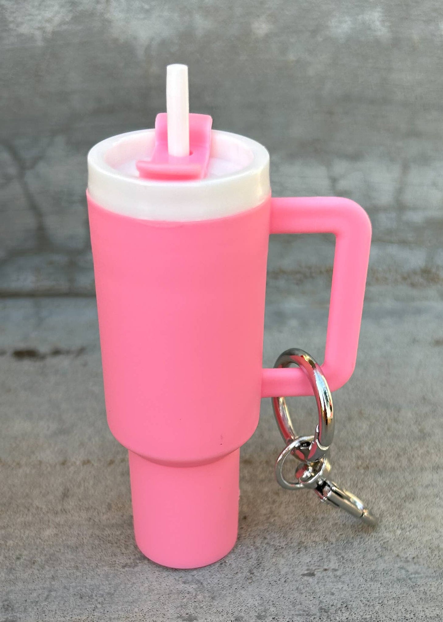Plastic Tumbler Keychain