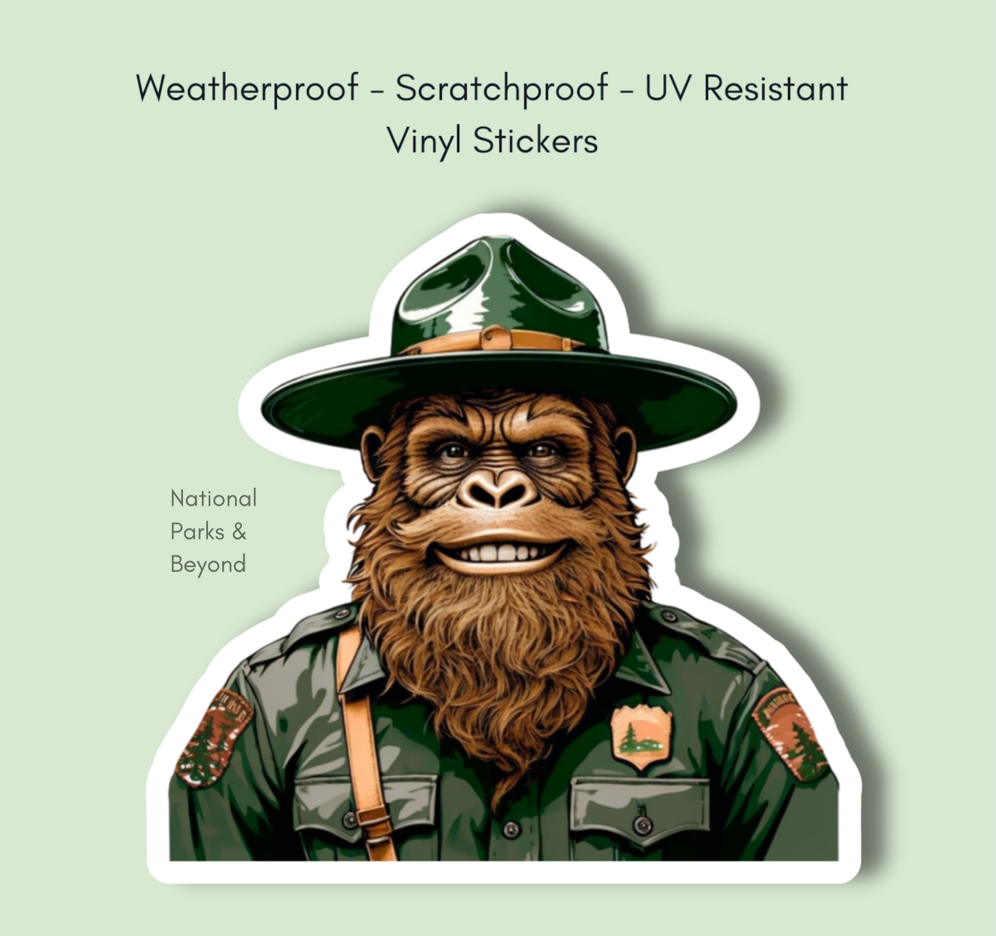 Happy Park Ranger Sasquatch