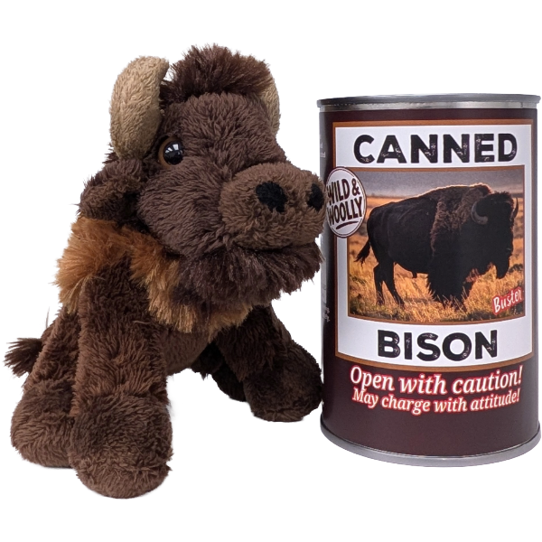 Buster Canned Wild Bison