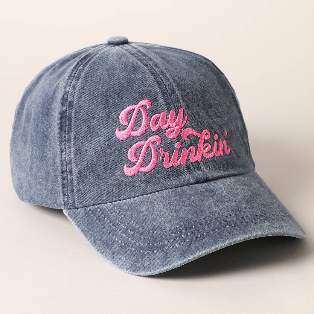 Day Drinkin' Embroidered Cap