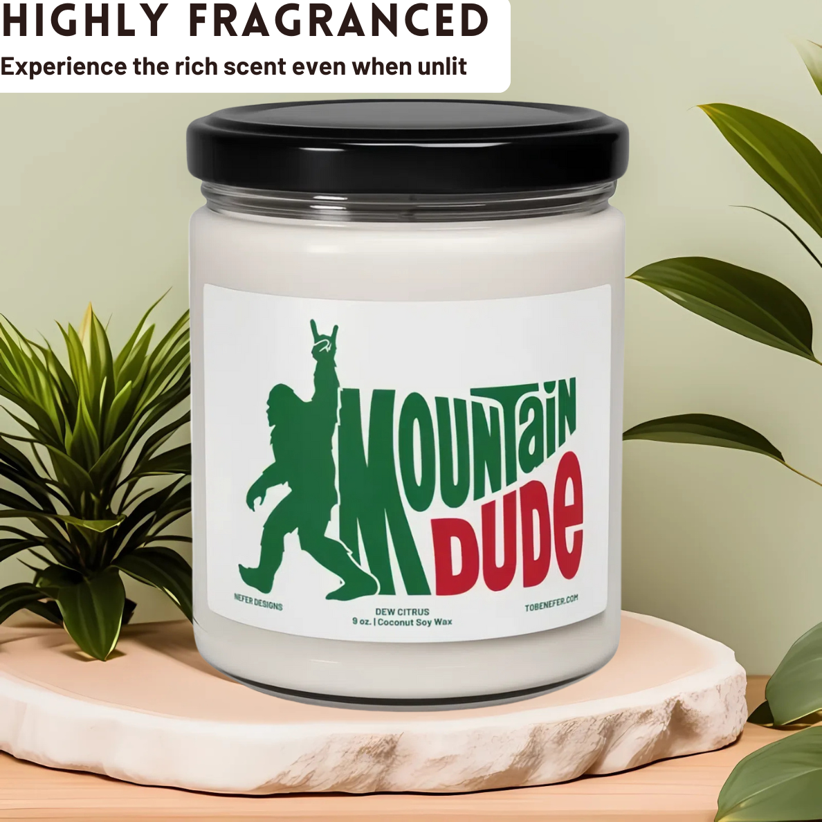 The Mountain Dude Soda Pop Soy Candle