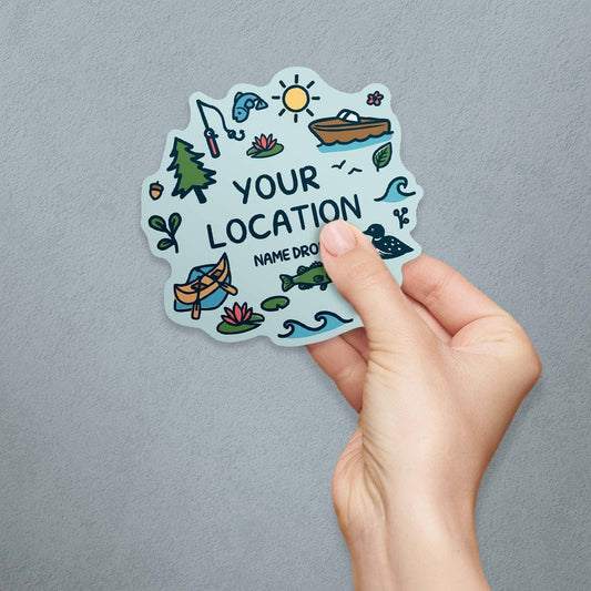 Deep Creek Lake Maryland sticker