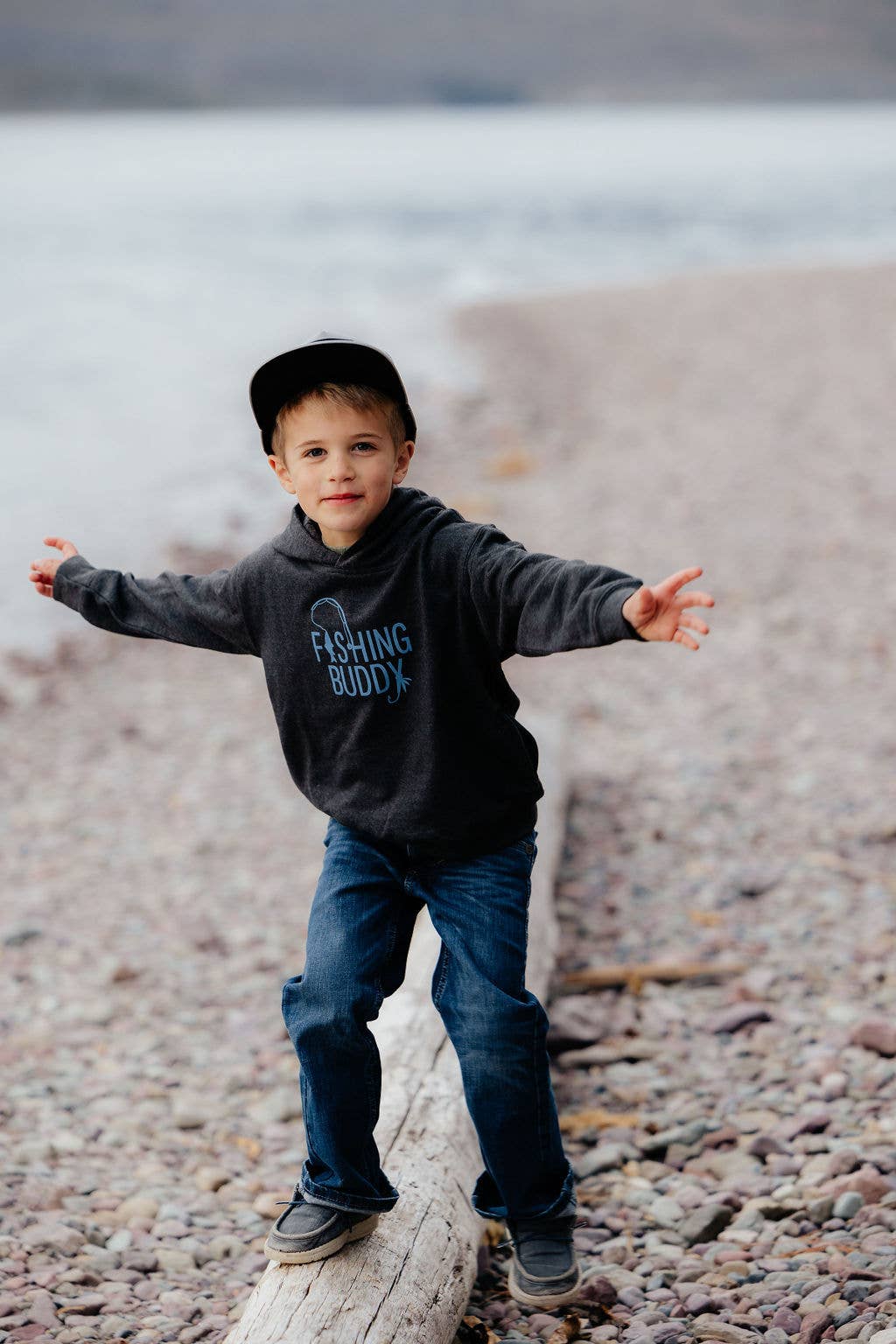 Fishing Buddy Toddler Hoodie