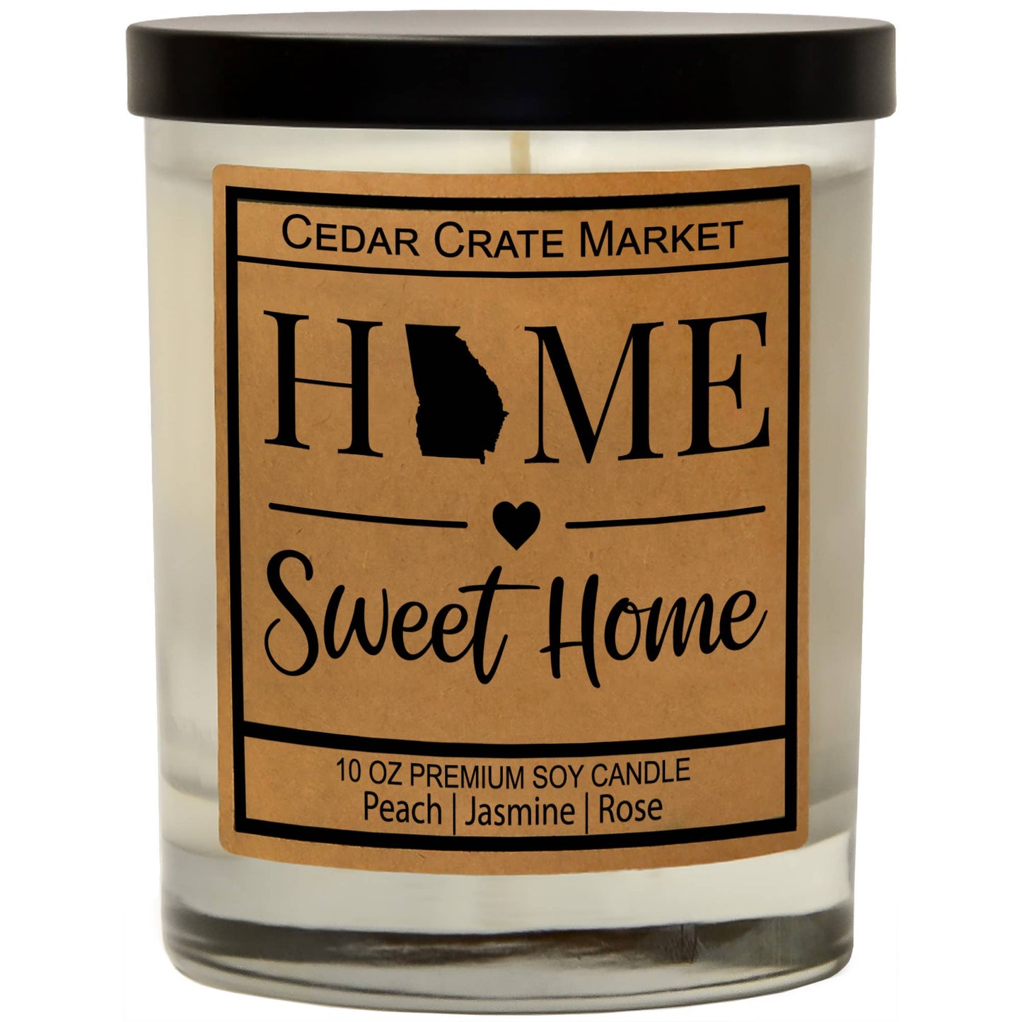 Home Sweet Home State Pride Candle