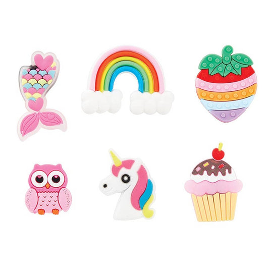 Angle - Assorted Rubber Shoe Charms