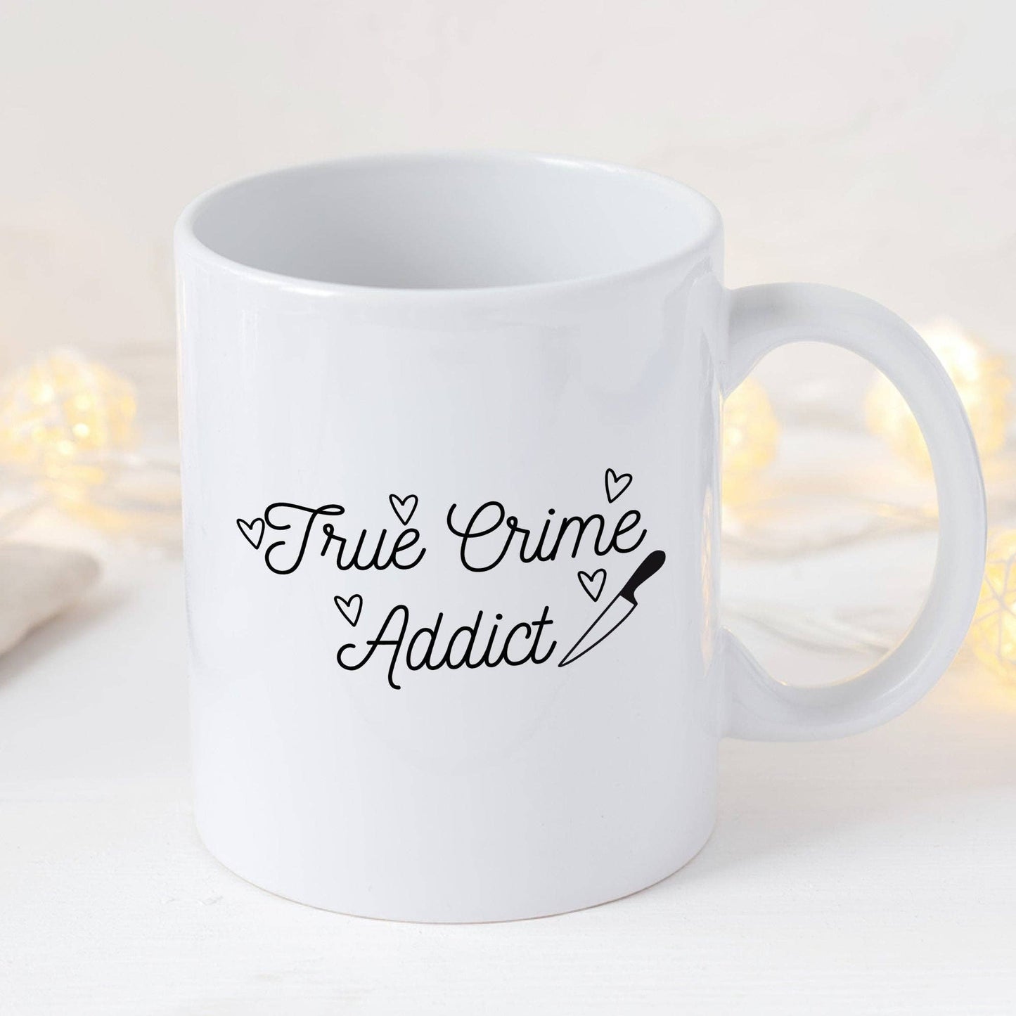 True Crime Addict 11oz Coffee Mug