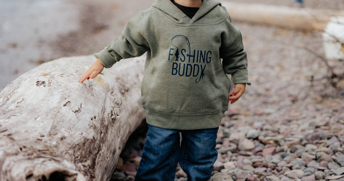 Fishing Buddy Toddler Hoodie