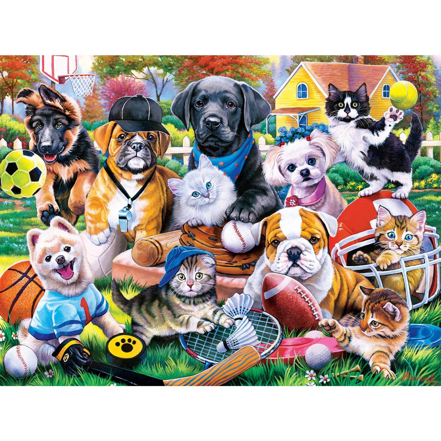 Play it Again Sports 300 Piece EZ Grip Puzzle