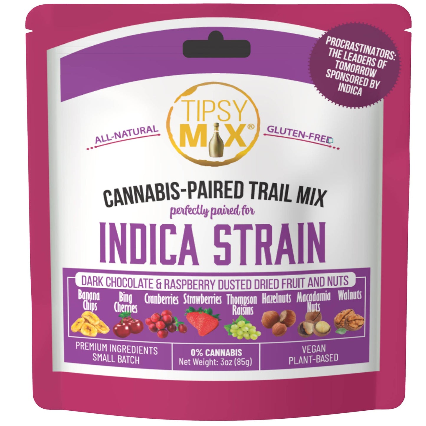 Cannabis-Paired Trail Mix - Indica Strain