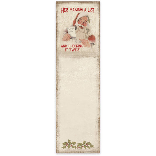 Making A List & Checking It Twice List Pad
