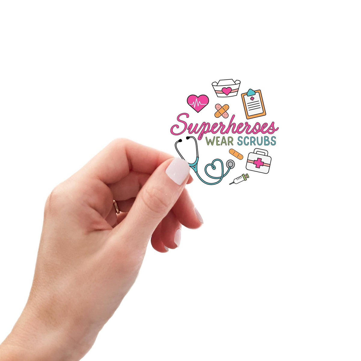 Superheroes Wear Scrubs