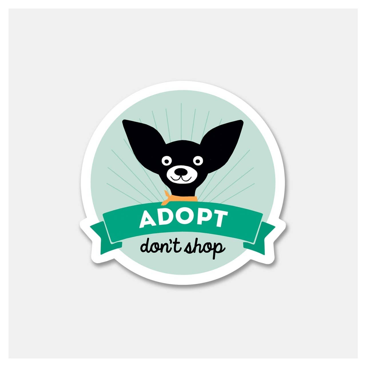 Adopt a Dog, Don't Shop - Sticker