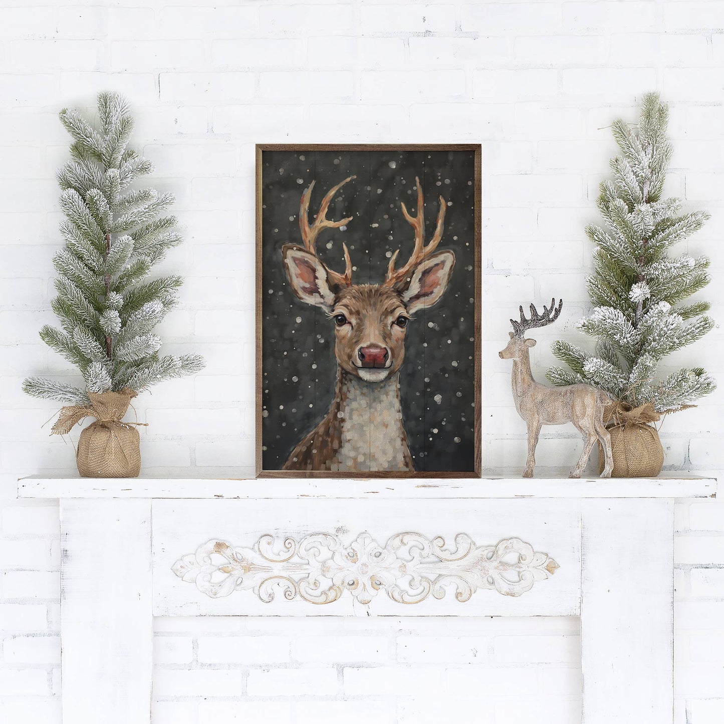Reindeer With A Red Nose