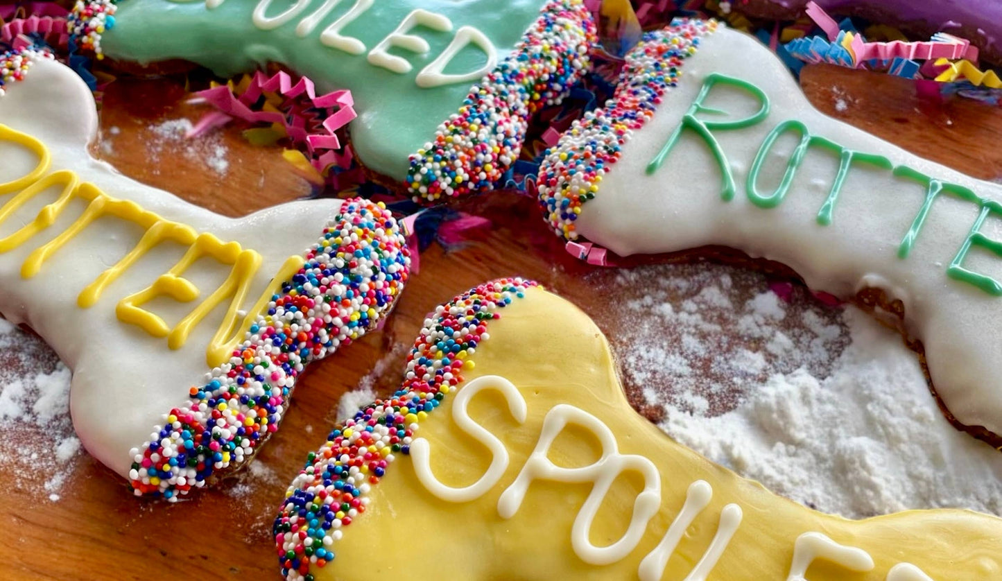 Spoiled Rotten dog bone treats