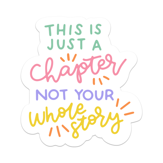 This is Just a Chapter,  Sticker