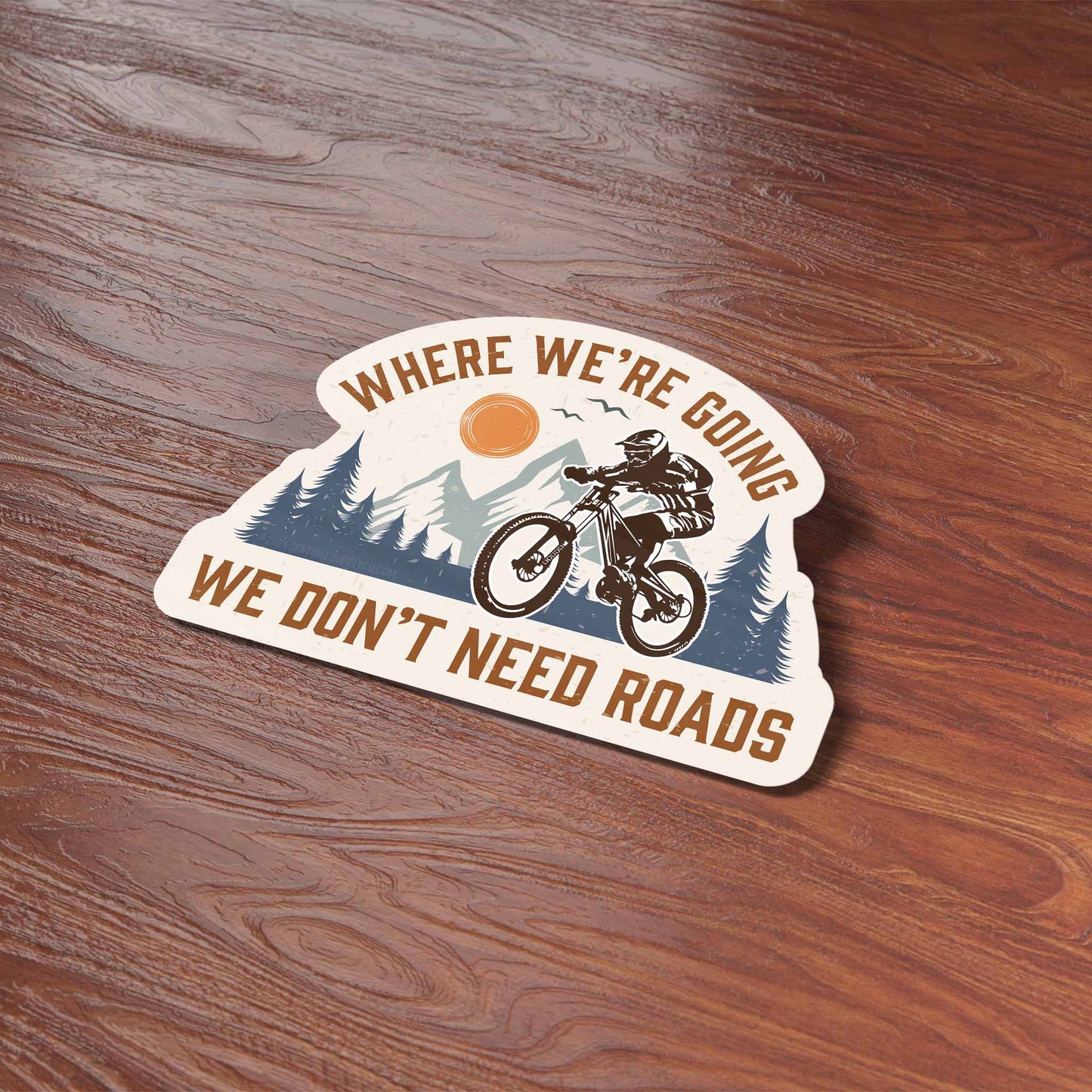 Mountain Bike Sticker