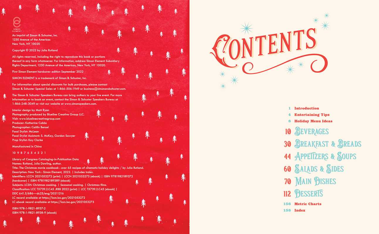 Simon & Schuster - Christmas Movie Cookbook by Julia Rutland
