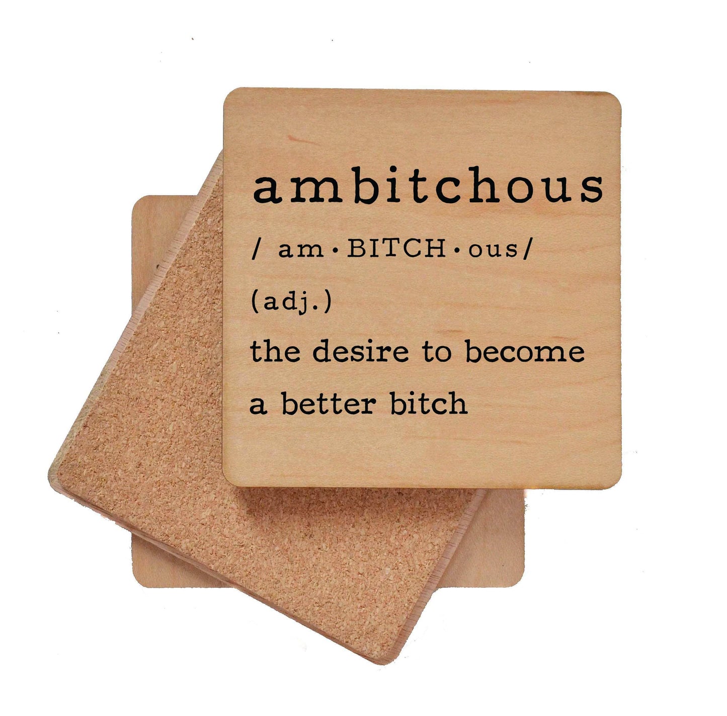 Ambitchous Coasters