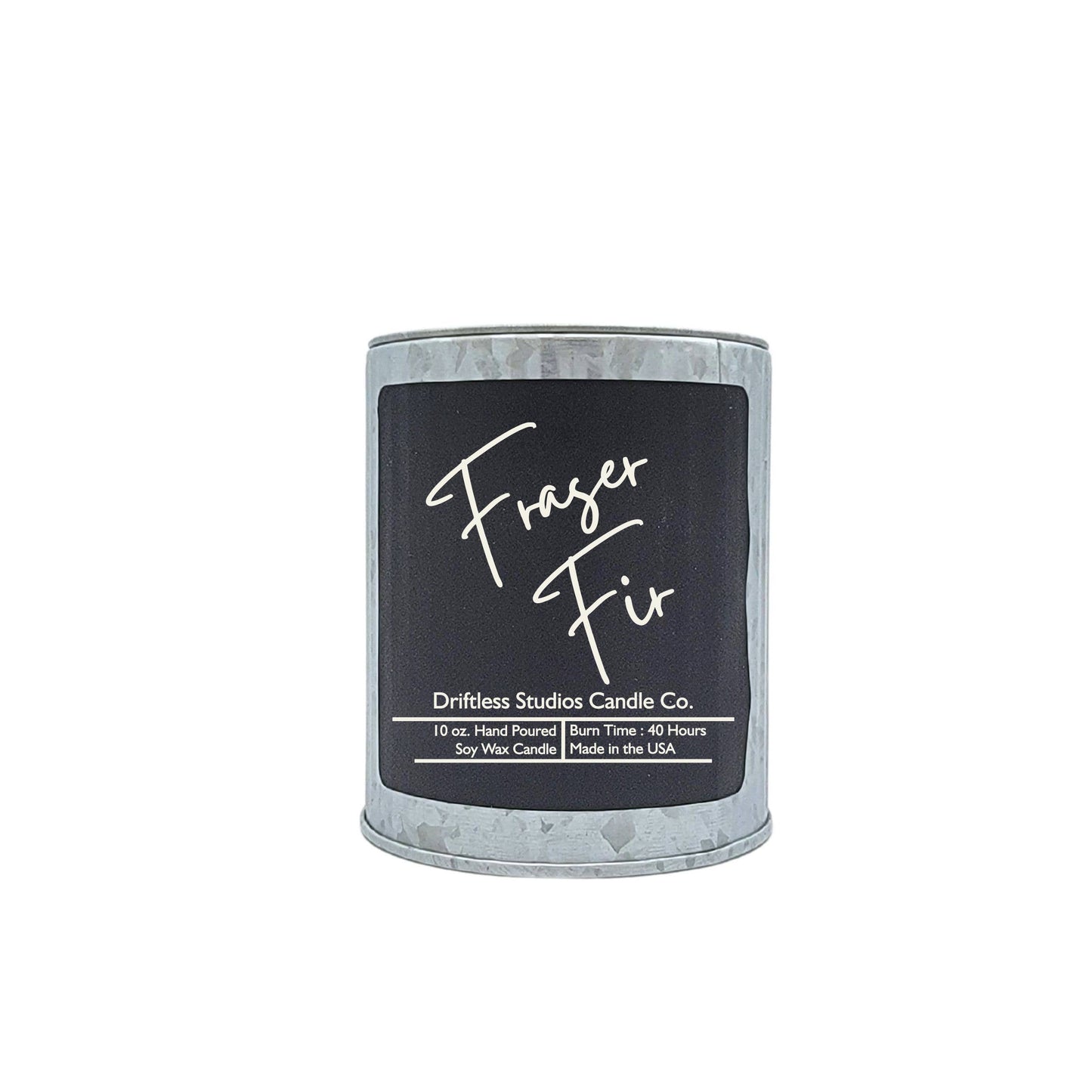 Fraser Fir Christmas Candle Rustic Farmhouse Holiday Candle
