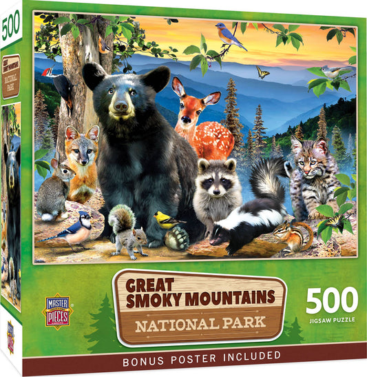 Great Smoky Mountains National Park 500 Piece Puzzle