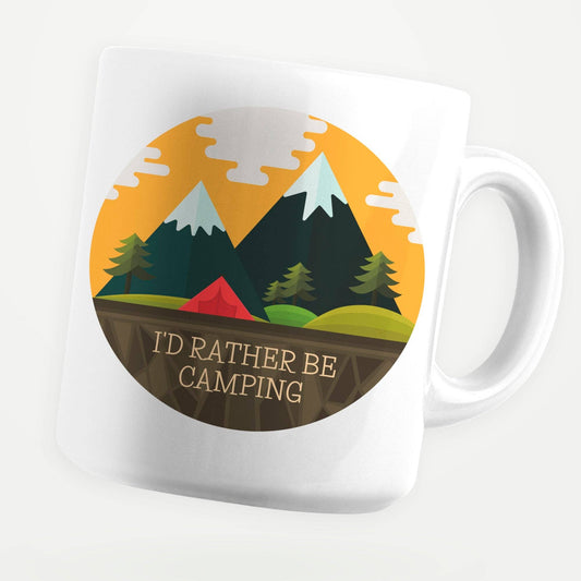 I'd  Rather Be Camping Mug