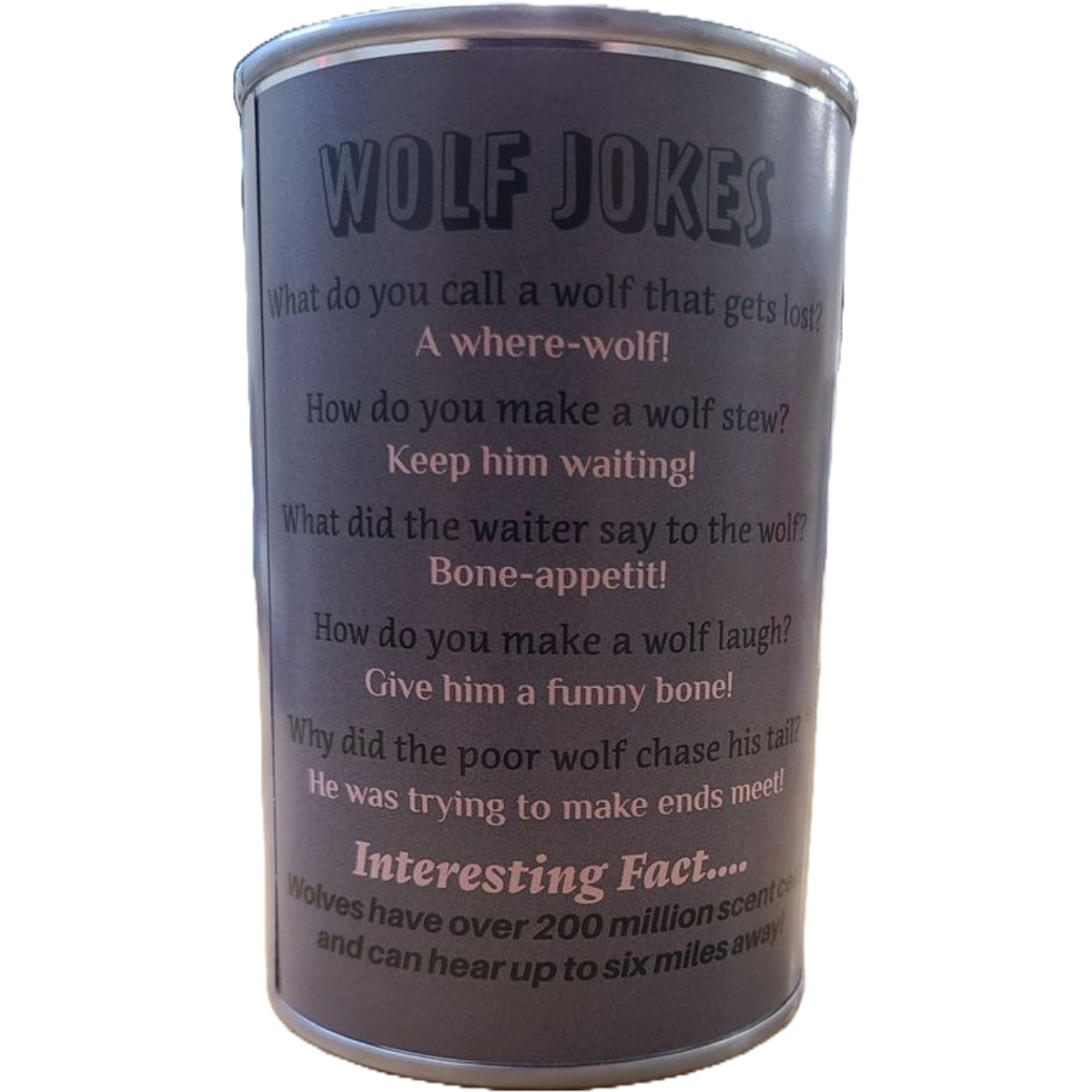 Scout the Canned Wolf -