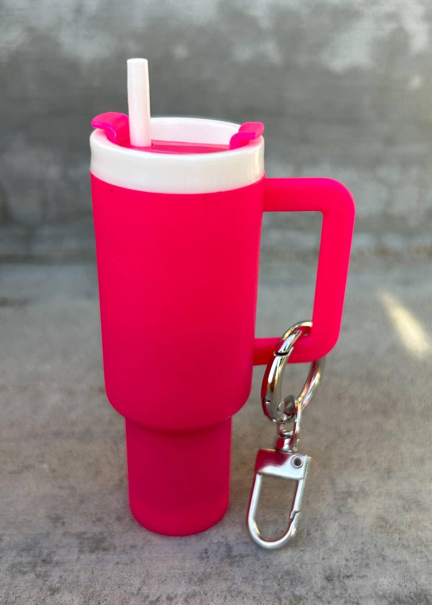 Plastic Tumbler Keychain