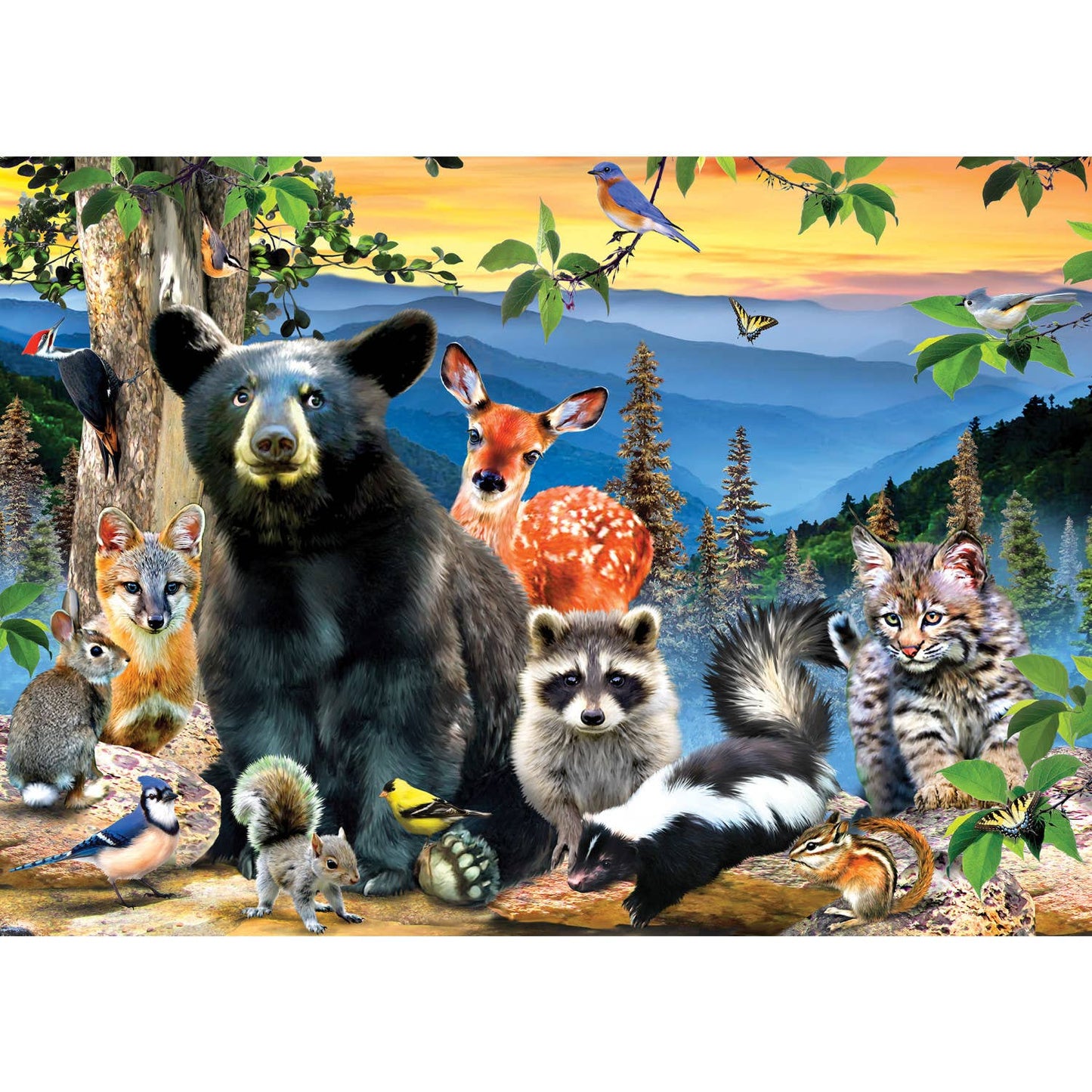 Great Smoky Mountains National Park 500 Piece Puzzle