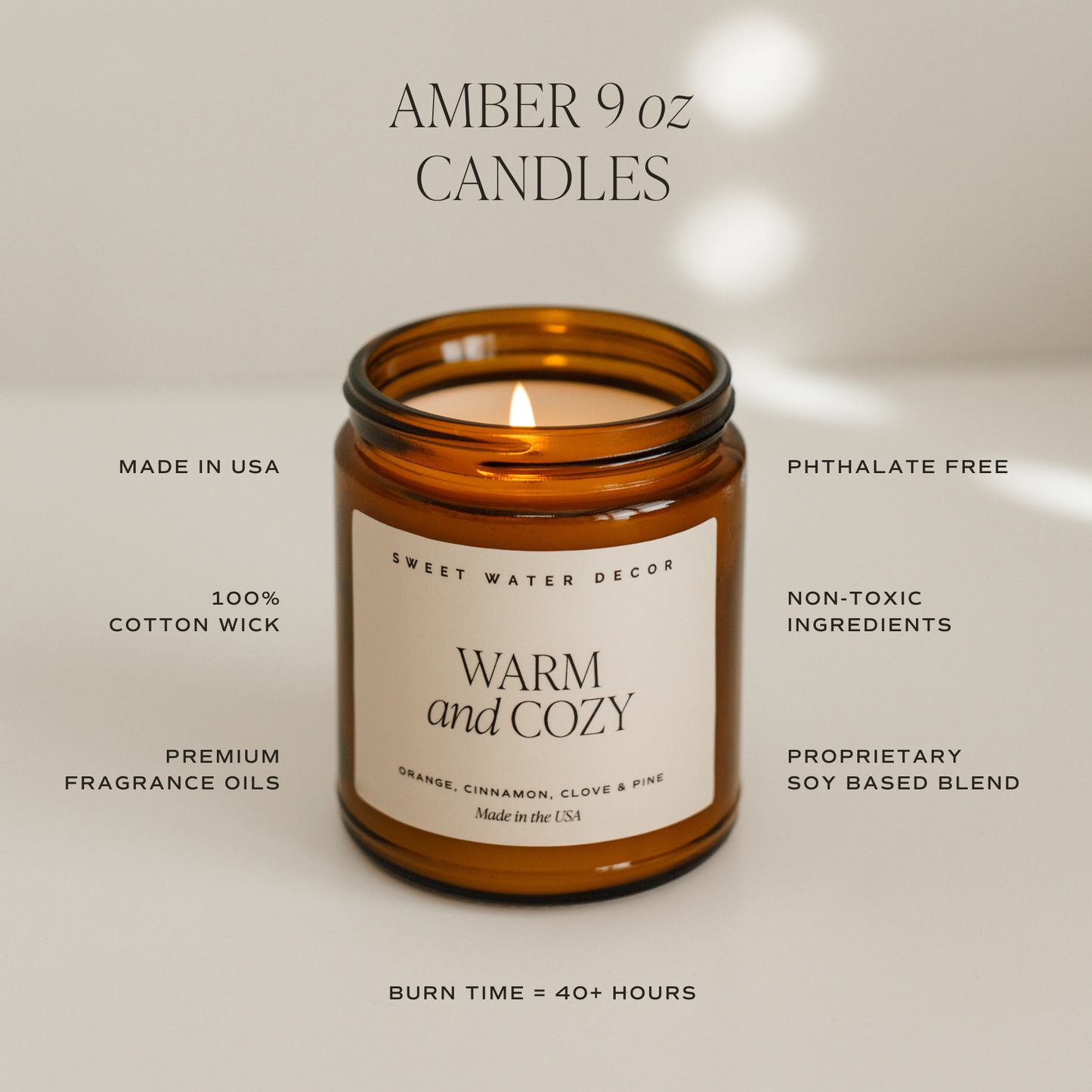 Cozy Season 9 oz Soy Candle