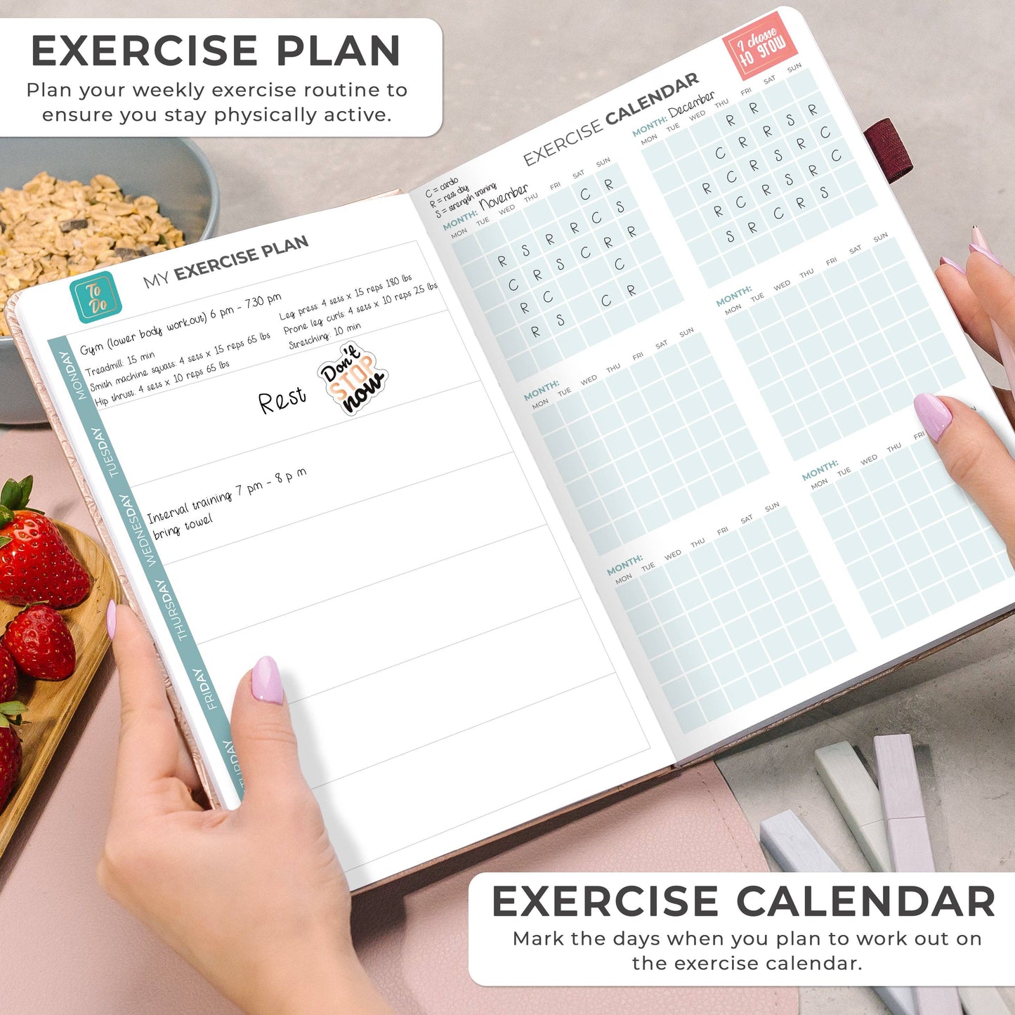 Clever Fox Planners - Meal Planner