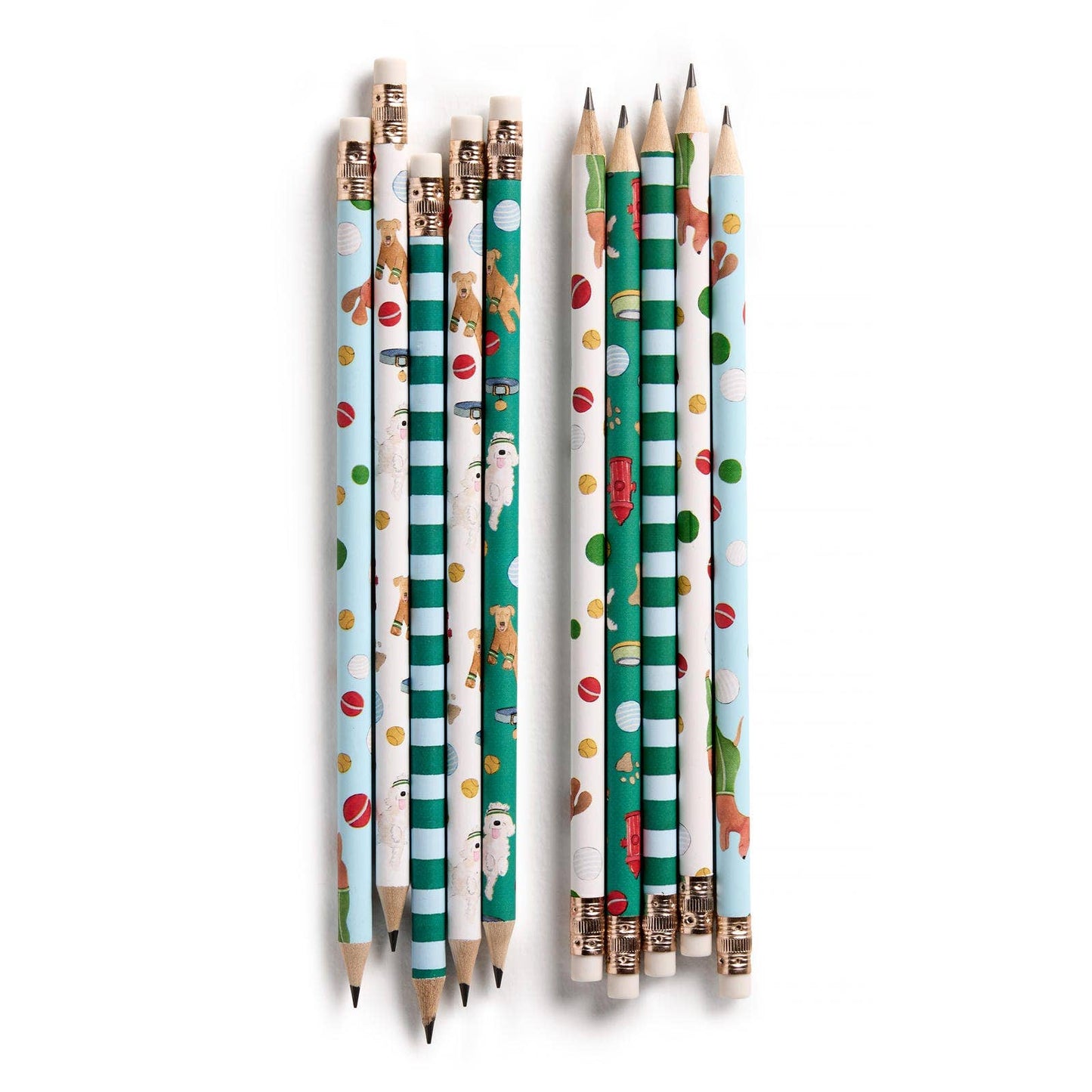 Off Leash Set of 10 Pencils
