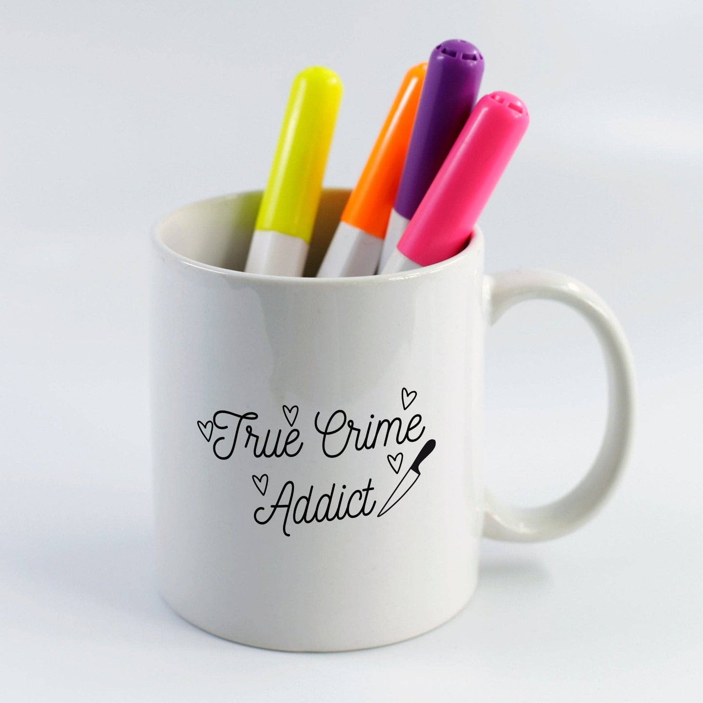 True Crime Addict 11oz Coffee Mug