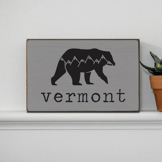 Deep Creek Bear Wood Block