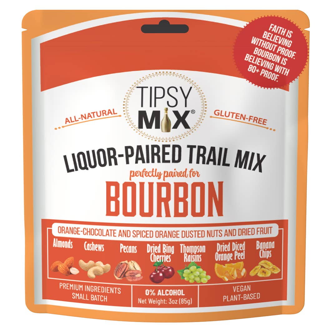 Tipsy Mix - 11. Liquor-Paired Trail Mix MIXED CASE OF 6