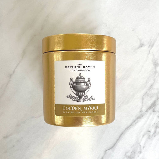 Golden Myrrh | Holiday Gold Collection Soy Candle