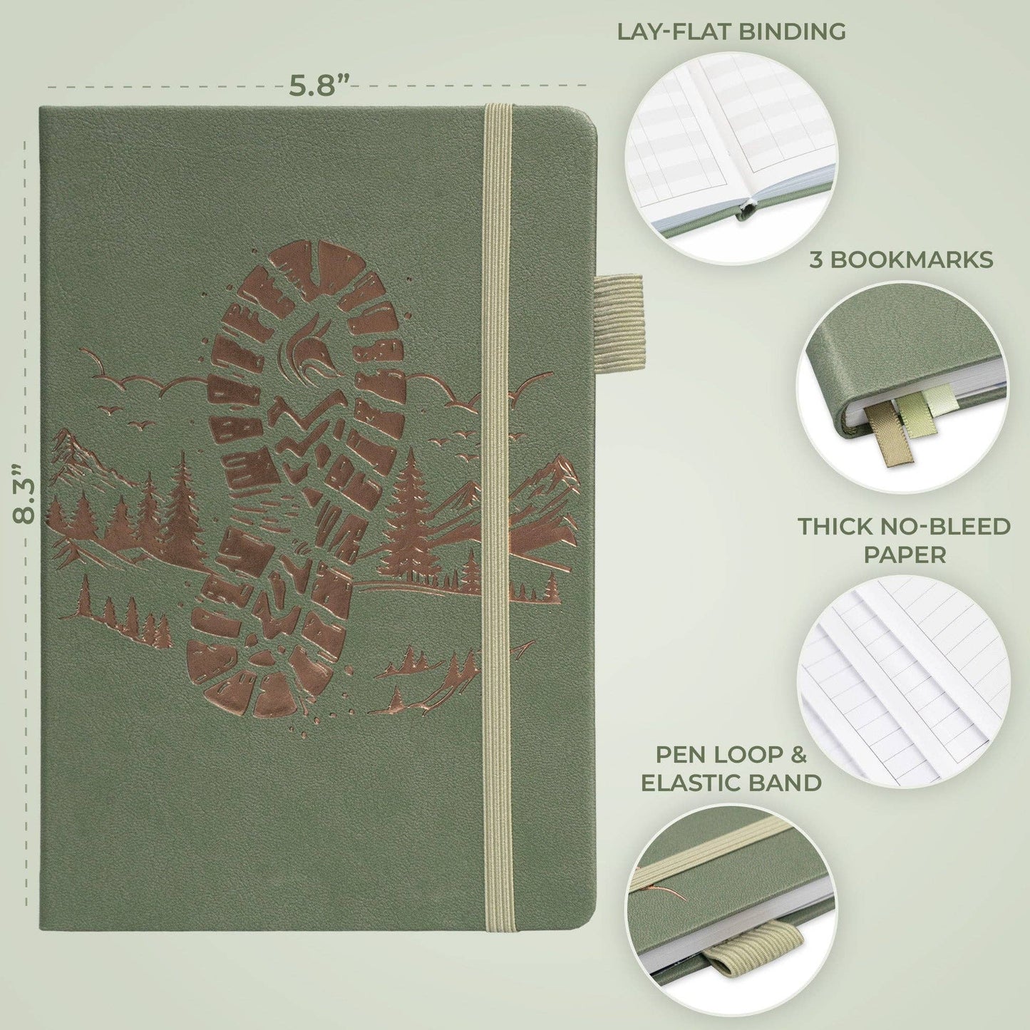 Clever Fox Planners - Hiking Journal