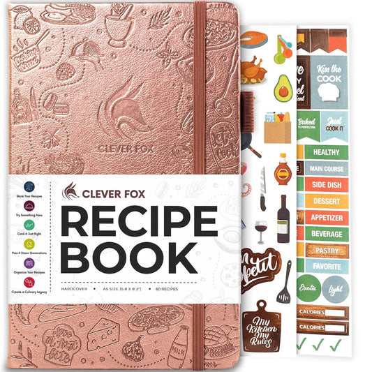 Clever Fox Planners - Recipe Book