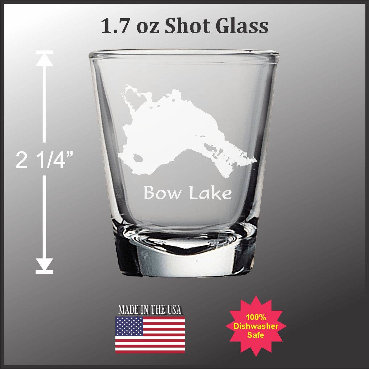 Deep Creek  shot glass