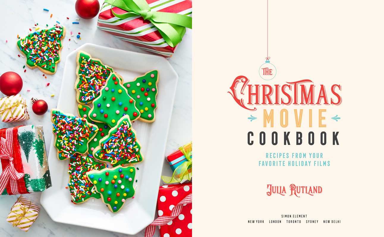 Simon & Schuster - Christmas Movie Cookbook by Julia Rutland