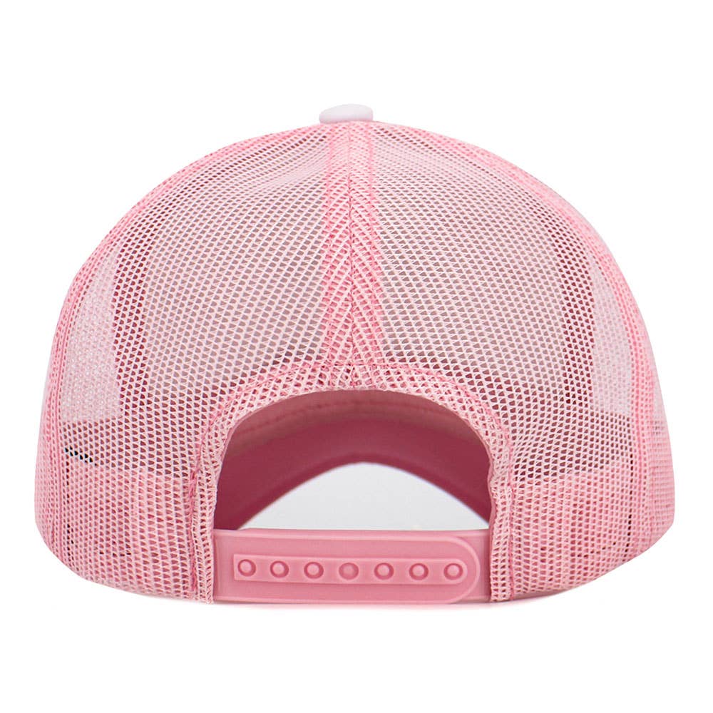 WAKE LAKE Mesh Back Trucker Hat